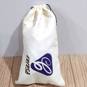 Ceresa Off-white Drawstring Storage Dust Bag  10 x 16 inches